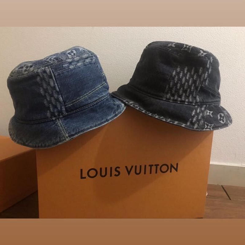 新品 Louis Vuitton NIgo ルイヴィトン コラボ デニム バケットハット 新品 Louis Vuitton NIgo ルイヴィトン コラボ デニム バケットハット