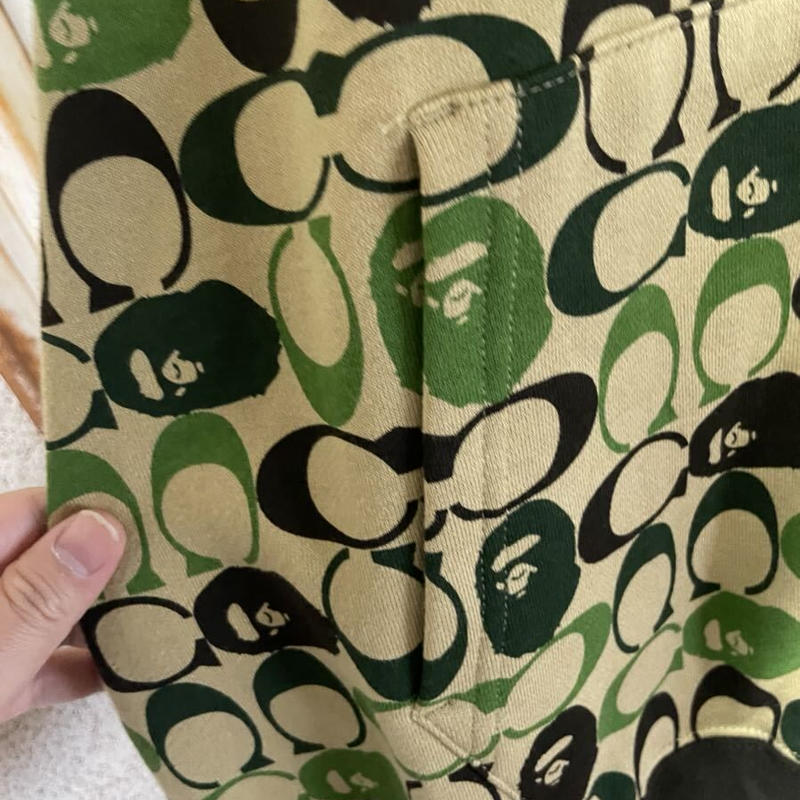 ◇激レア◇ COACH BAPE コラボ ウインドブレーカー S エイプ コーチ ア