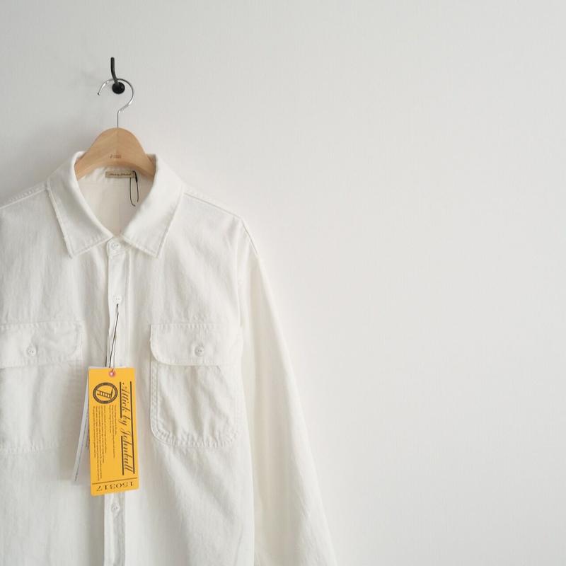 Attick by Johnbull】別注ホワイトオーバーワークシャツ | tuambiente.mx