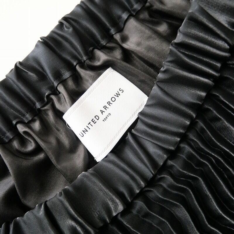 ★新品★UNITEDARROWS UWMF P GLITTER プリーツスカート UNITED ARROWS（ユナイテッドアローズ）の「UWFM P GLITTER