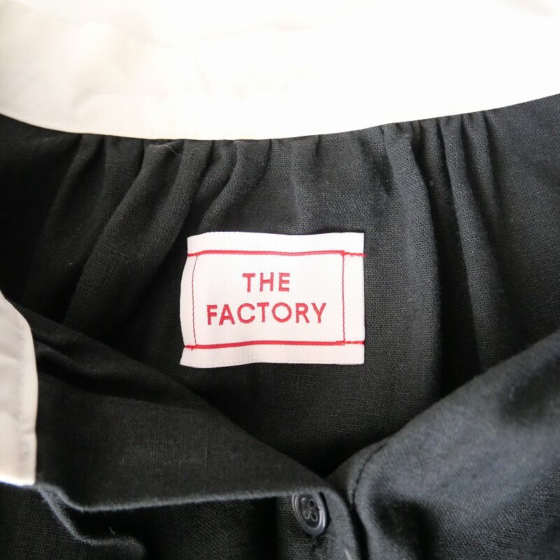 2020SS / THE FACTORY / L/Cキャンバスバルーンスリーブブラウス / 2...