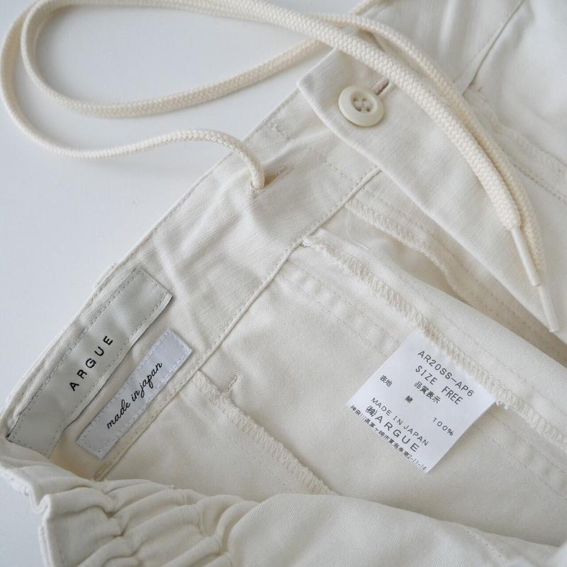 2020 / ARGUE / VINTAGE TWILL COTTON BAKER PANT...