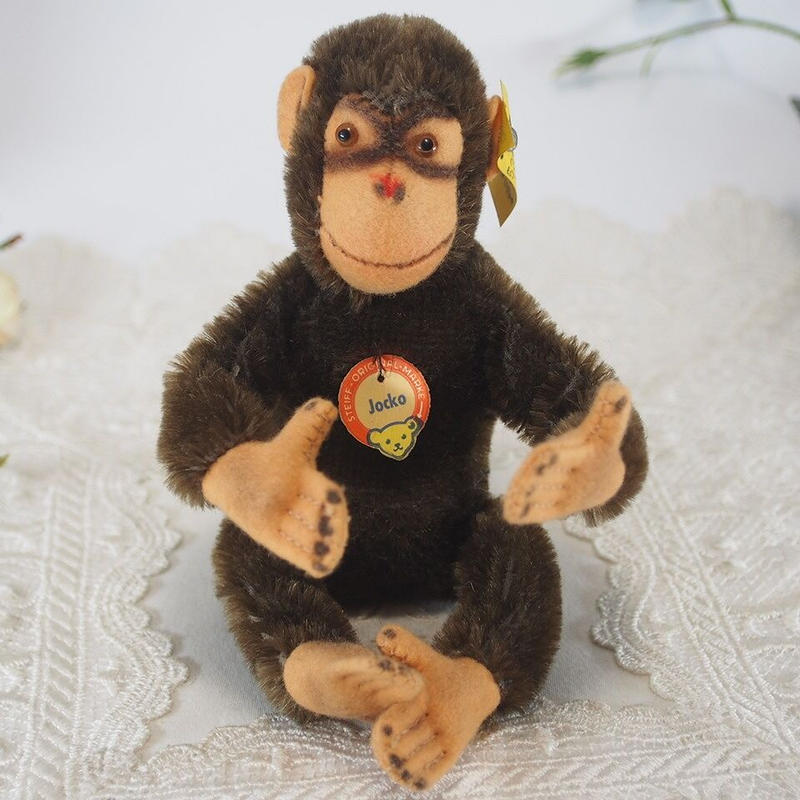 シュタイフ Jocko Chimpanzee チンパンジーのジョコ 猿 さる