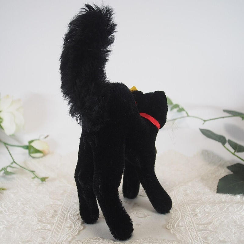 【のみがベル】 Steiff シュタイフBlack Tom Cat 14cmブラックトムキャット/黒猫の ソーティメ