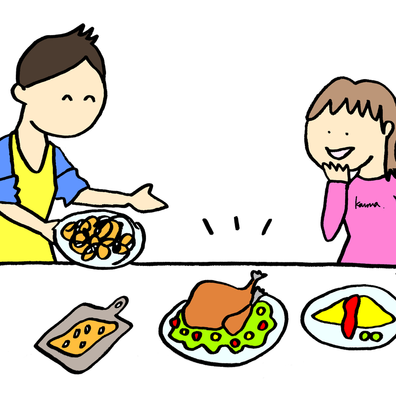 みんなの日本語il14 A1 2 どうぞたくさん食べてください 日本語教師専用イラストサ