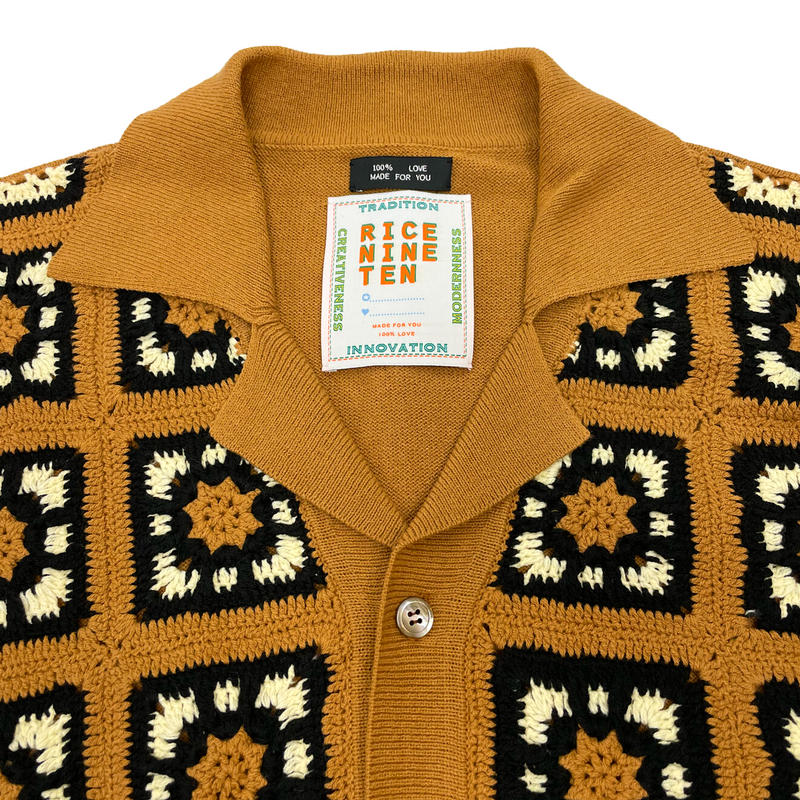 RICE NINE TEN】 HAND KNITTING SWEATER | www.ibnuumar.sch.id