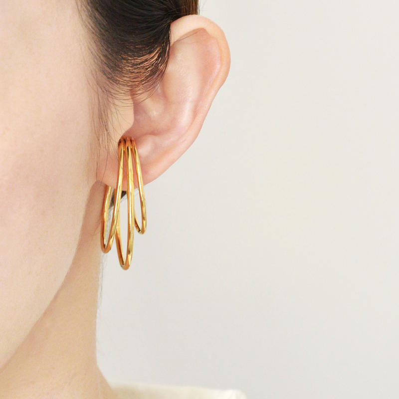 新品未使用Rieukリュークイヤーカフ片耳Small Orbit earcuff 純正大