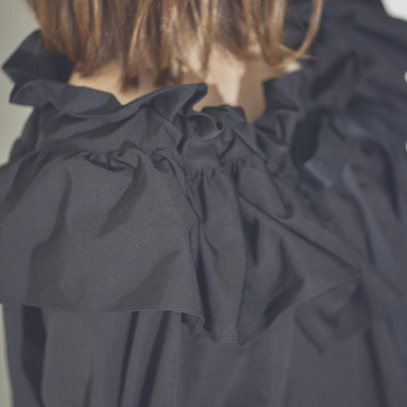 WEB限定デザイン RIKO リコ/wrapping ribbon blouse/ブラック - 通販