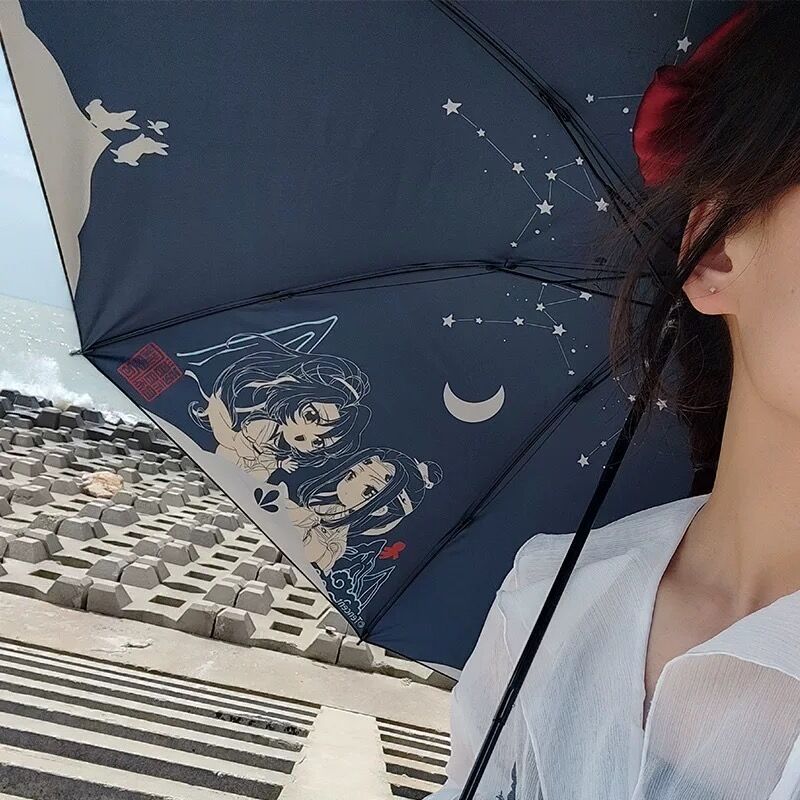 魔道祖師 折り畳み 晴雨傘 ampiplayadelcarmen.org