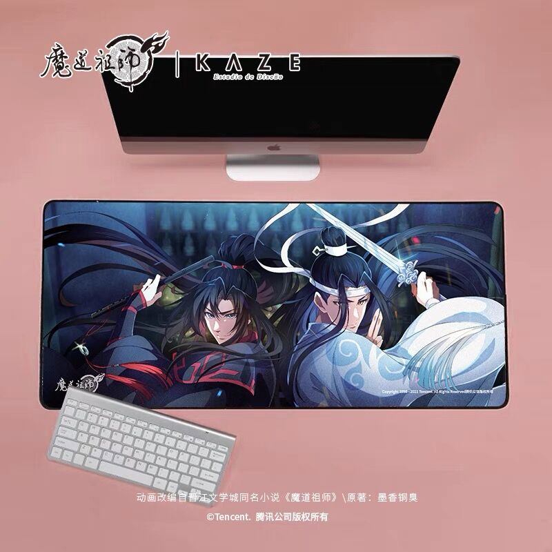 魔道祖師 Kaze デスクマット 最终季 大桌垫 中国アニメ 華流ドラマグッズ