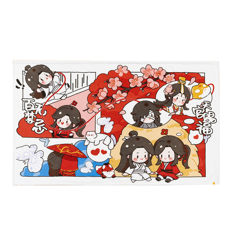 天官賜福 Minidoll ブランケット Q版 毛毯 Q版 中国アニメ 華流ドラマ