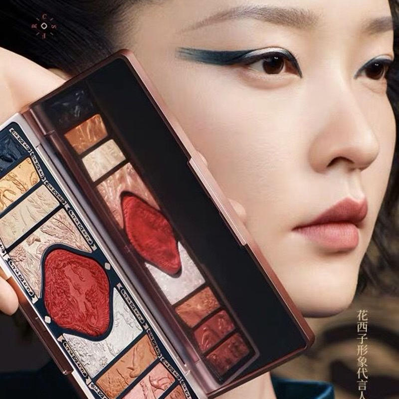 花西子 百鳥朝鳳 アイシャドウ 中国コスメ 凛凛