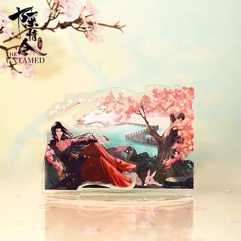 【 メーカー終売 】陳情令 ★ アクリル・スタンド【 2021年版 】《魏无羡生日・落英缤纷立牌》
