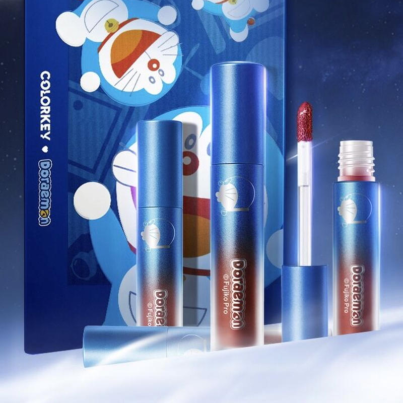 Colorkey ドラえもん コラボ リップグロス 6本セット 中国コスメ 凛凛