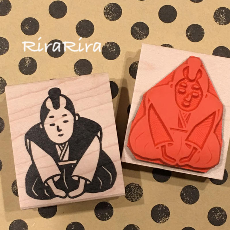 三つ指侍 ラバースタンプ R045 Rirariraはんこストア