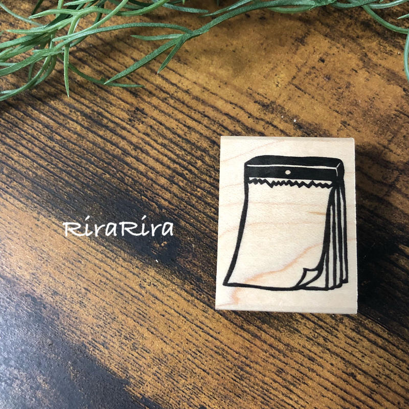 日めくりカレンダー枠 ラバースタンプ R256 Rirariraはんこストア