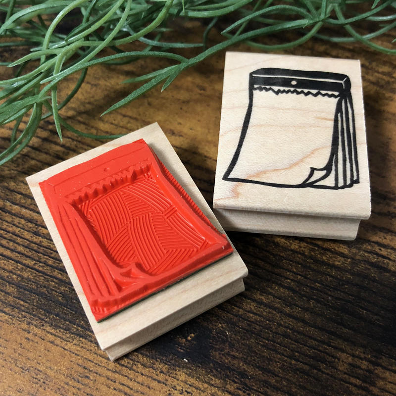 日めくりカレンダー枠 ラバースタンプ R256 Rirariraはんこストア