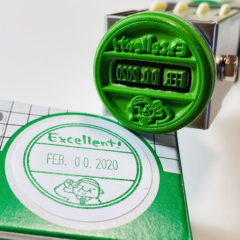 先生必見 岩井係長の Excellent 回転印 ２４ 丸 Rirariraはんこストア