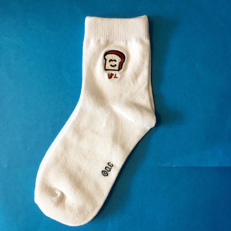 パン 靴下 刺繍 Bread Socks Riri Market リーリマーケット