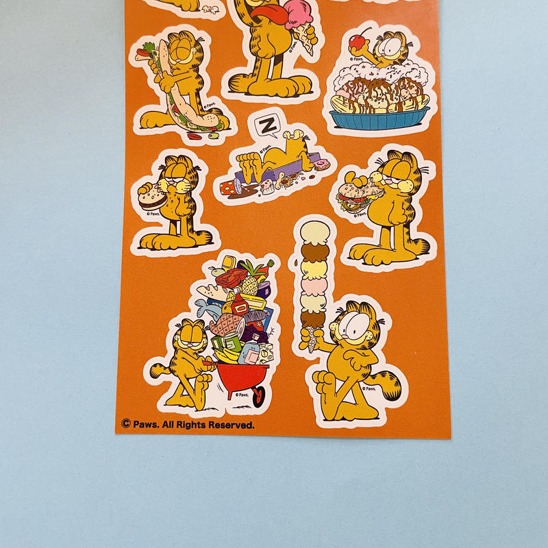 ガーフィールド シール Garfield Sticker Riri Market リー ガーフィールド シール Garfield Sticker Riri Market リー