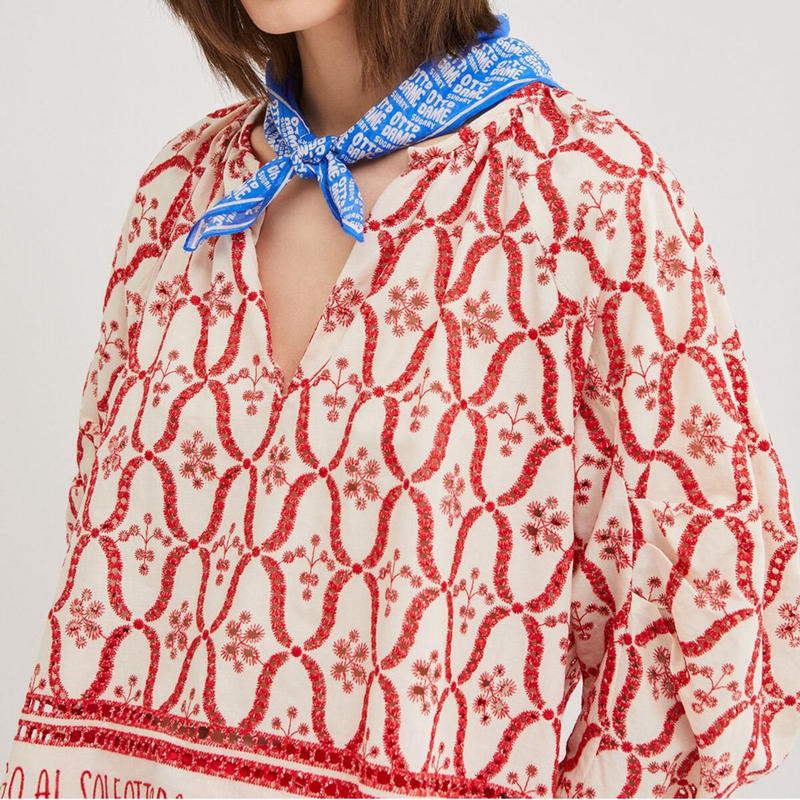 ottod'Ame 】Broderie anglaise blouse | selects...