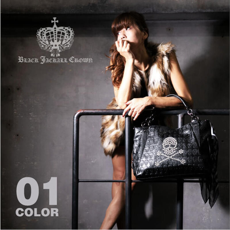 最大66%オフ! 王冠スカルの縦長ボストンバッグ 2WAY asakusa.sub.jp