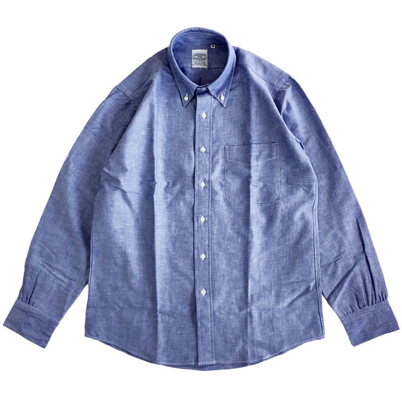 The Baggy Oxford L S Shirts Blue オックスフォード