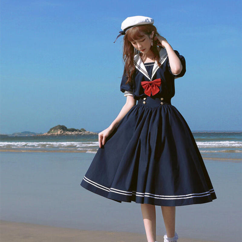 Beleganty 海風 セーラーワンピース Rococo S Closet