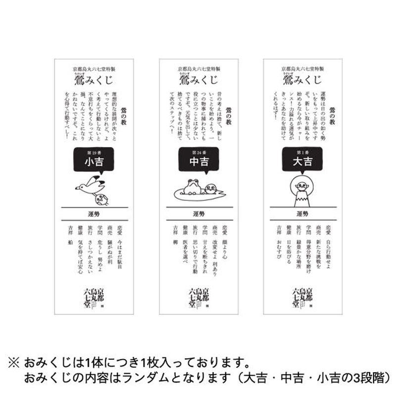 張り子 おみくじ付 猫 京都烏丸六七堂