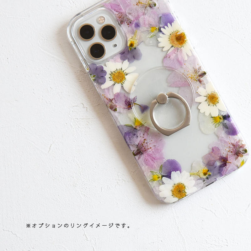 Galaxy 押し花スマホケース 2 押し花 ケース専門店 R