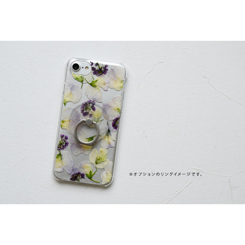Iphone 押し花ケース 0219 5 押し花 ケース専門店 Rose