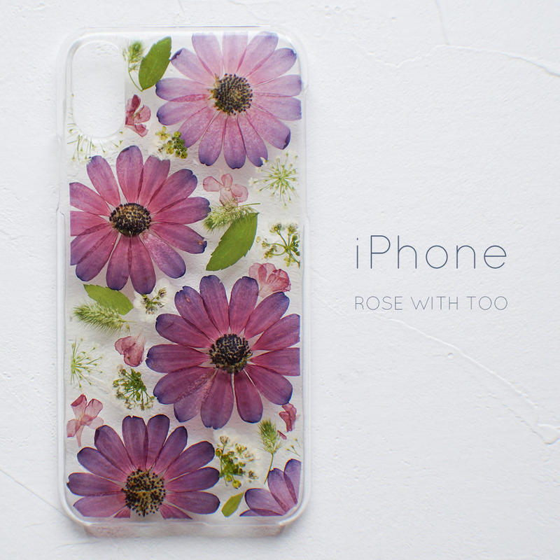 Iphone 押し花スマホケース 2 押し花 ケース専門店 Ro