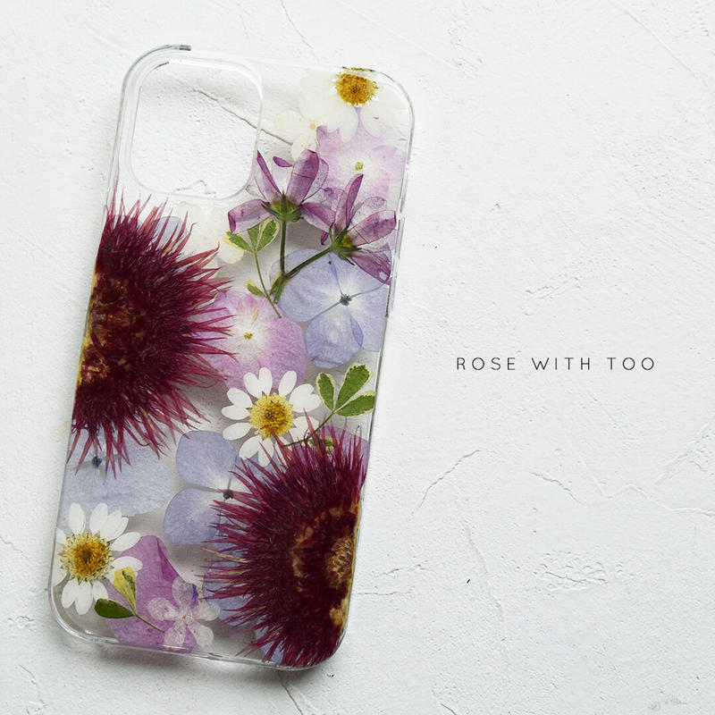 リング不可 Galaxy 押し花スマホケース 2727 4 押し花 ケース