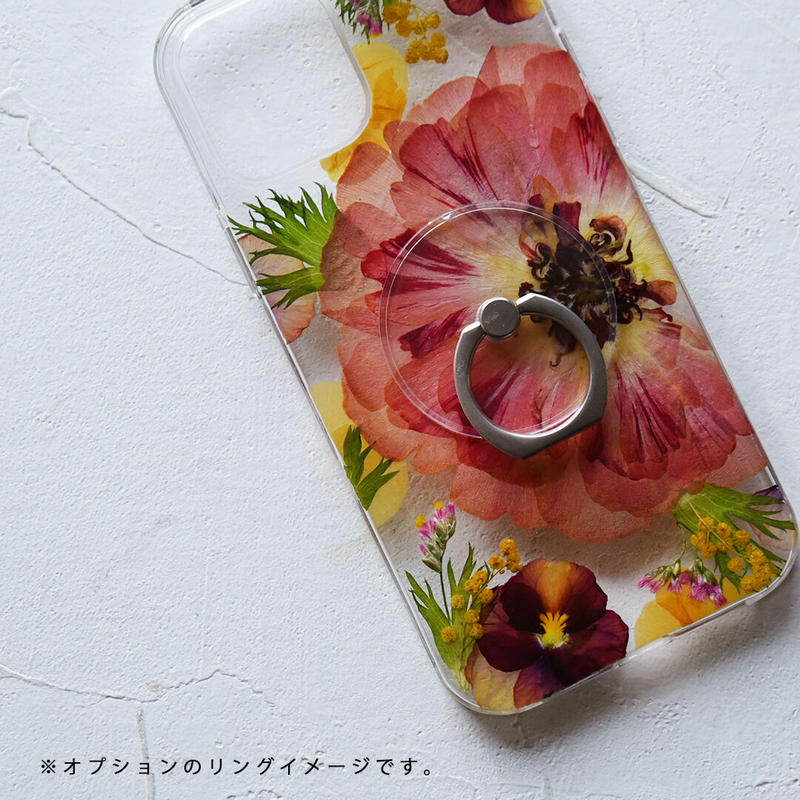 Galaxy 押し花スマホケース 24 2 押し花 ケース専門店 R