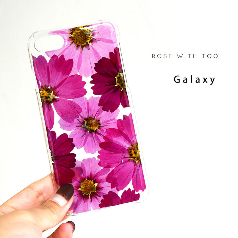 Galaxy 押し花スマホケース 1007 2 押し花 ケース専門店 R