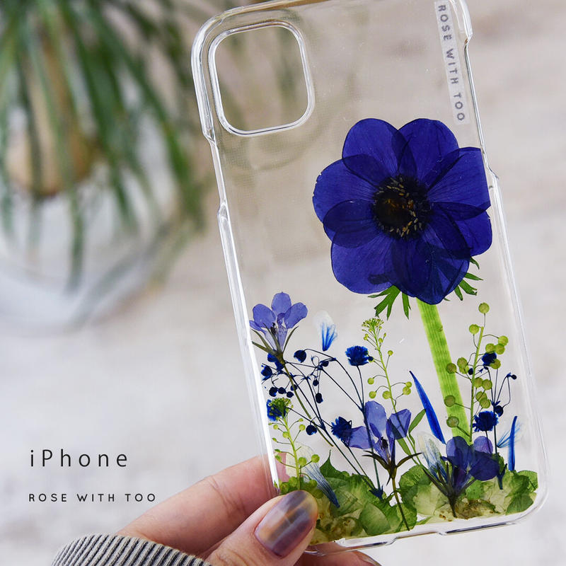Iphone 押し花ケース 2216 5 押し花 ケース専門店 Rose Wi