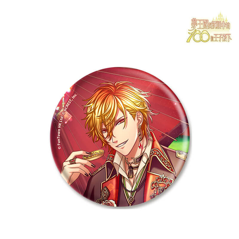 夢100 焦がれし恋の飾紐を解いて アポロ 缶バッジ 解開焦急愛戀的裝飾繩 阿波羅 瑠璃代行