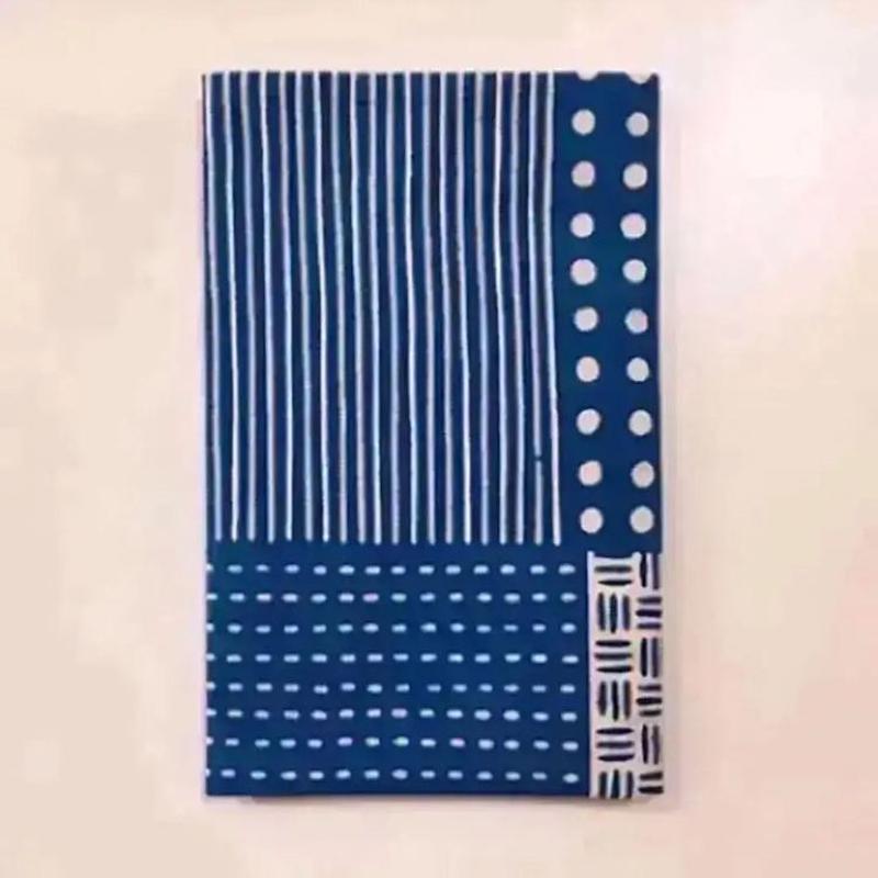 かまわぬ 手ぬぐい 切り継ぎ小紋 Rustic By The Sea