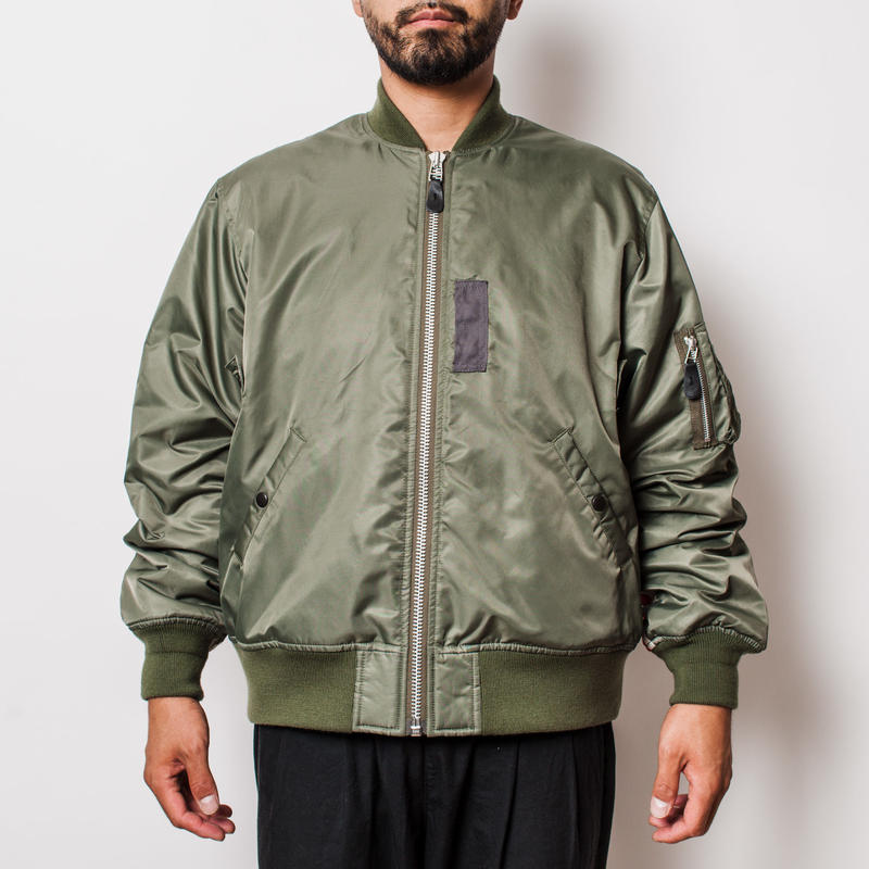FLAG MA-1 JACKET(RUTSUBO×SHO WATNABE) | 坩堝-RUTS...