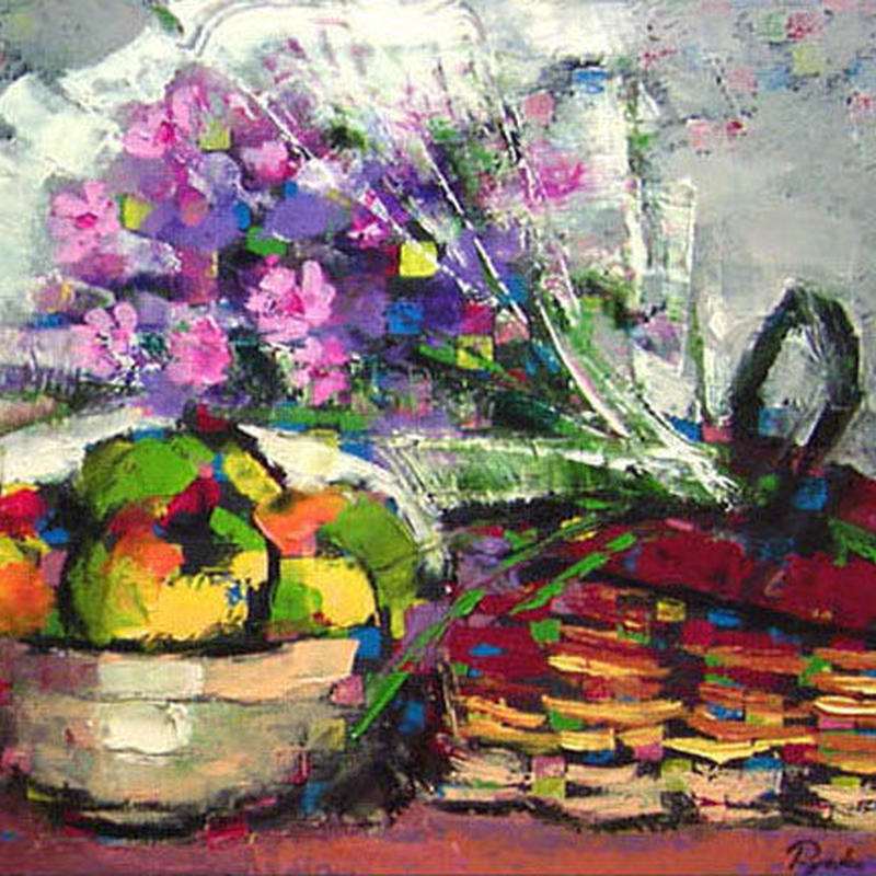 Usf6 静物 花束と果物 Ryoko Kanke Art Gallery Usf6 静物 花束と果物 Ryoko Kanke Art Gallery