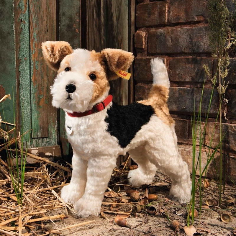 シュタイフ○Steiff 031717○犬、フォクシーフォックステリア○35cm