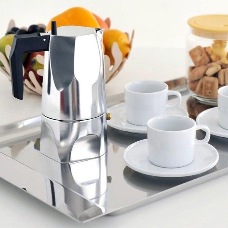 アレッシィ○ALESSI MT18/3○OSSIDIANA エスプレッソコーヒーメーカー ...
