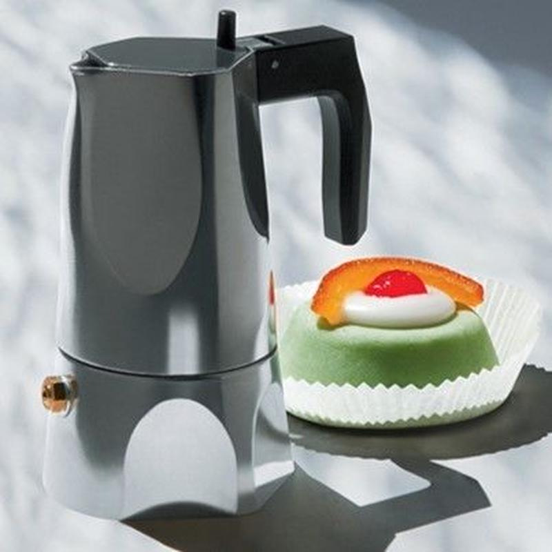 アレッシィ○ALESSI MT18/3○OSSIDIANA エスプレッソコーヒーメーカー ...