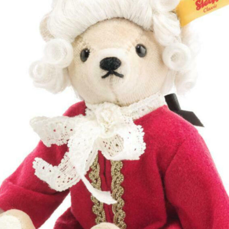 138-2 限定品 シュタイフ モーツァルト テディベア オルゴール付 シュタイフ モーツァルト オルゴールピアノ セット 限定品