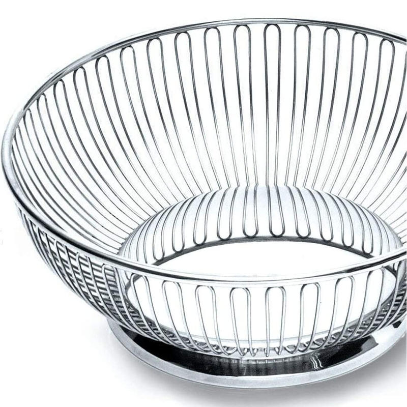 美品 ALESSI アレッシィ/ラウンドワイヤーバスケット 20cm 【公式通販】