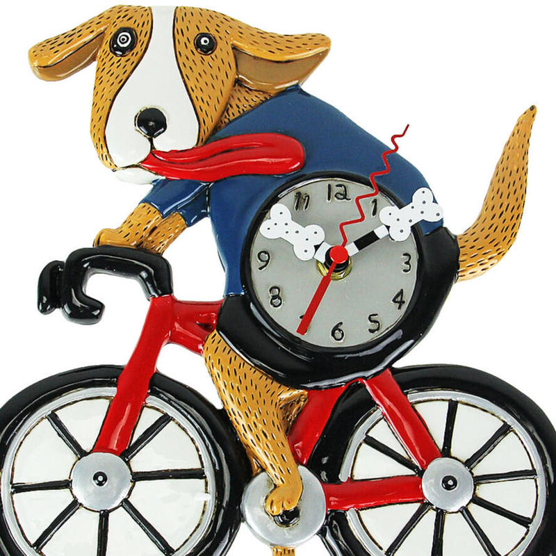 アレン デザイン スタジオ P25 自転車を乗る犬掛け時計 Allen Design S