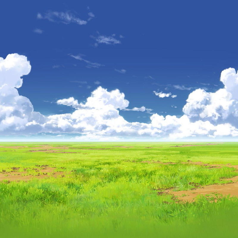 イラスト背景 合作 時差入道雲03 08 彩玉のpsd背景素材shop
