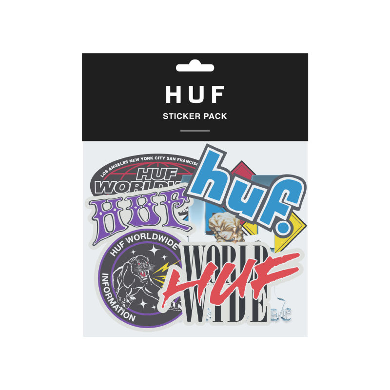 Huf Sticker Pack Assoted Sakaeya Tokyo Labo