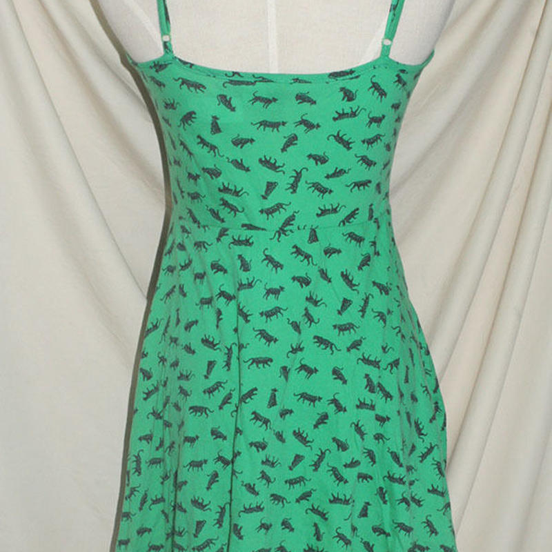 猫柄 ワンピース Dress Used Saki S Closet