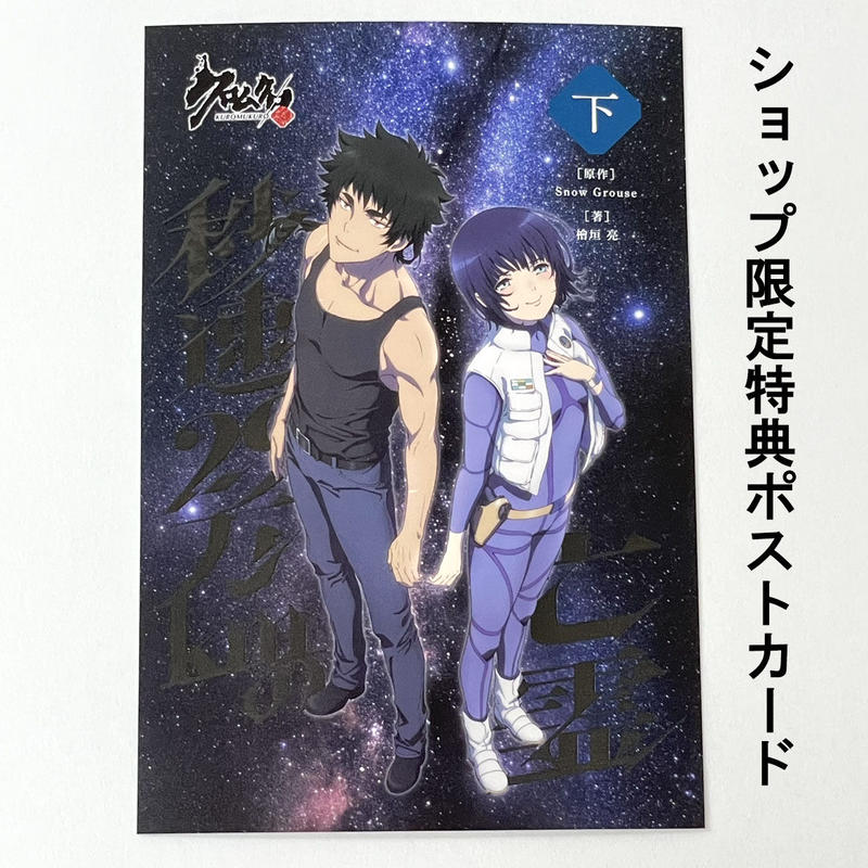 特典付 小説 クロムクロ 秒速29万kmの亡霊 下巻 アニメグッズ 手作り雑貨 桜クリ